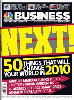 Revista CNBC, diciembre 2009